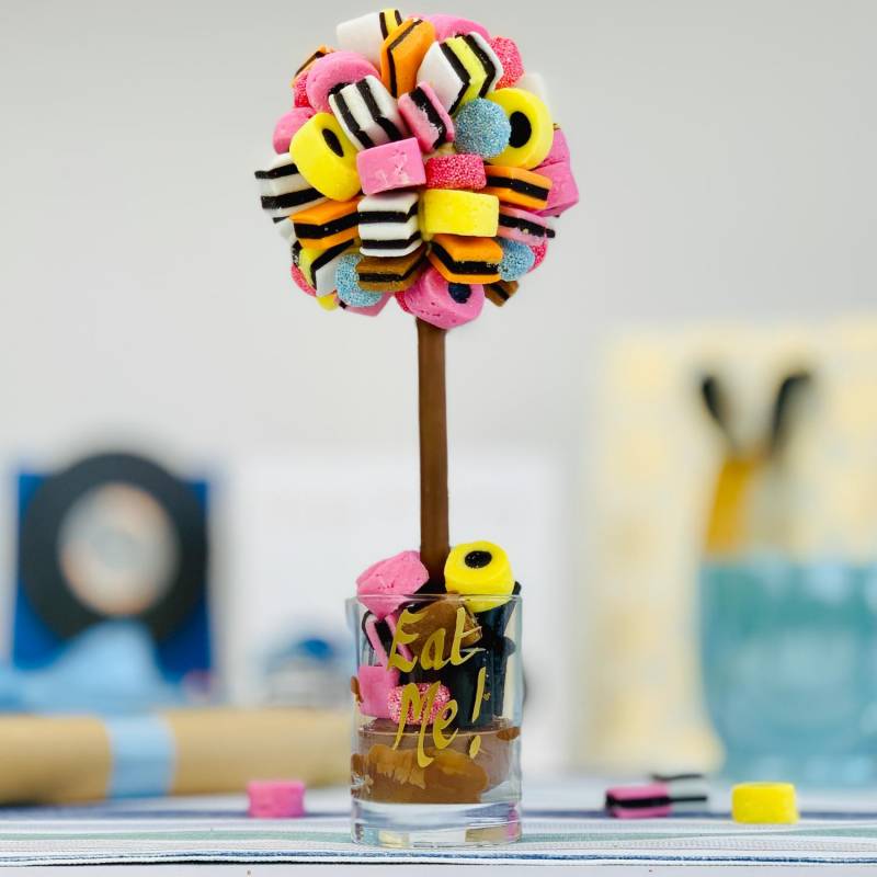 Personalised Liquorice Allsorts Funky Sweet Tree 25cm