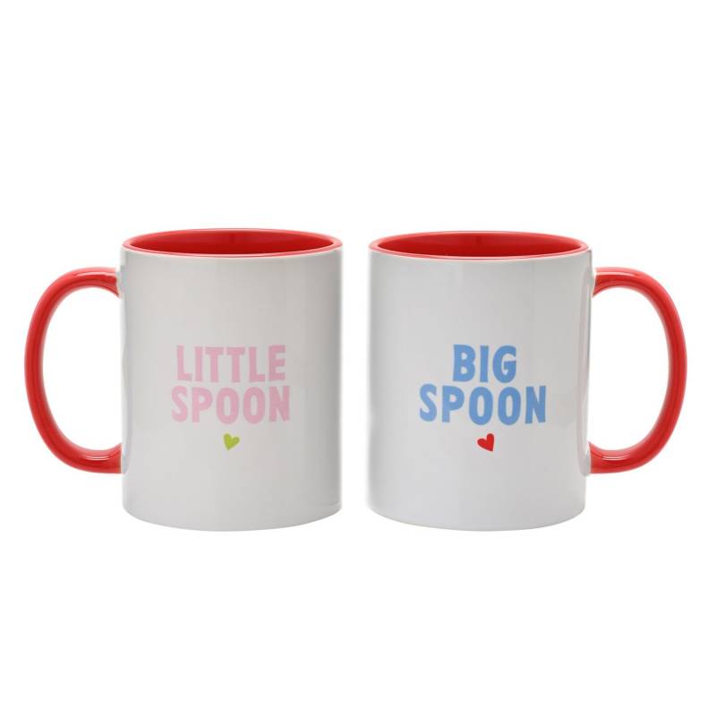 Big Spoon Little Spoon Mug Set